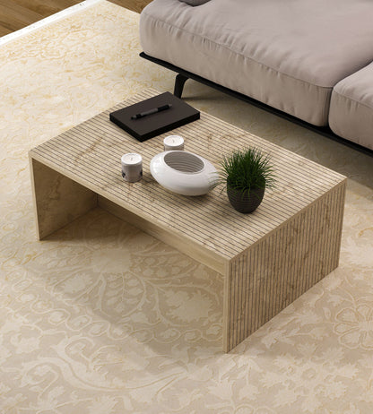 Τραπεζάκι Σαλονιού Travertine 90 x 60 x 41,4 εκ GR327ODS1414