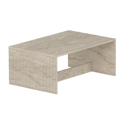 Τραπεζάκι Σαλονιού Travertine 90 x 60 x 41,4 εκ GR327ODS1414