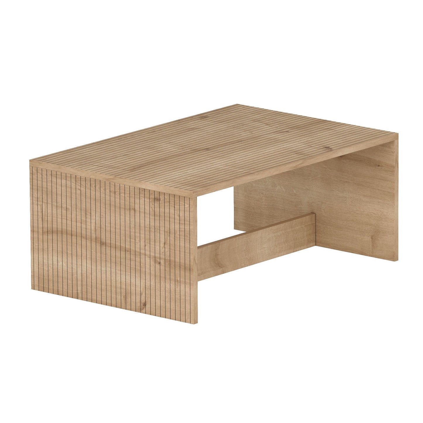 Τραπεζάκι Σαλονιού Δρυς Sapphire 90 x 60 x 41,4 εκ GR327ODS1415