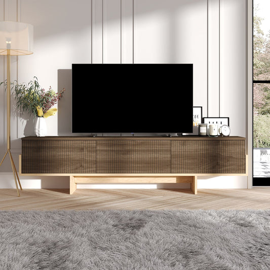 Έπιπλο Τηλεόρασης TV Βάση Σύνθεση Καρυδί Sapphire Δρυς | 327ODS1606