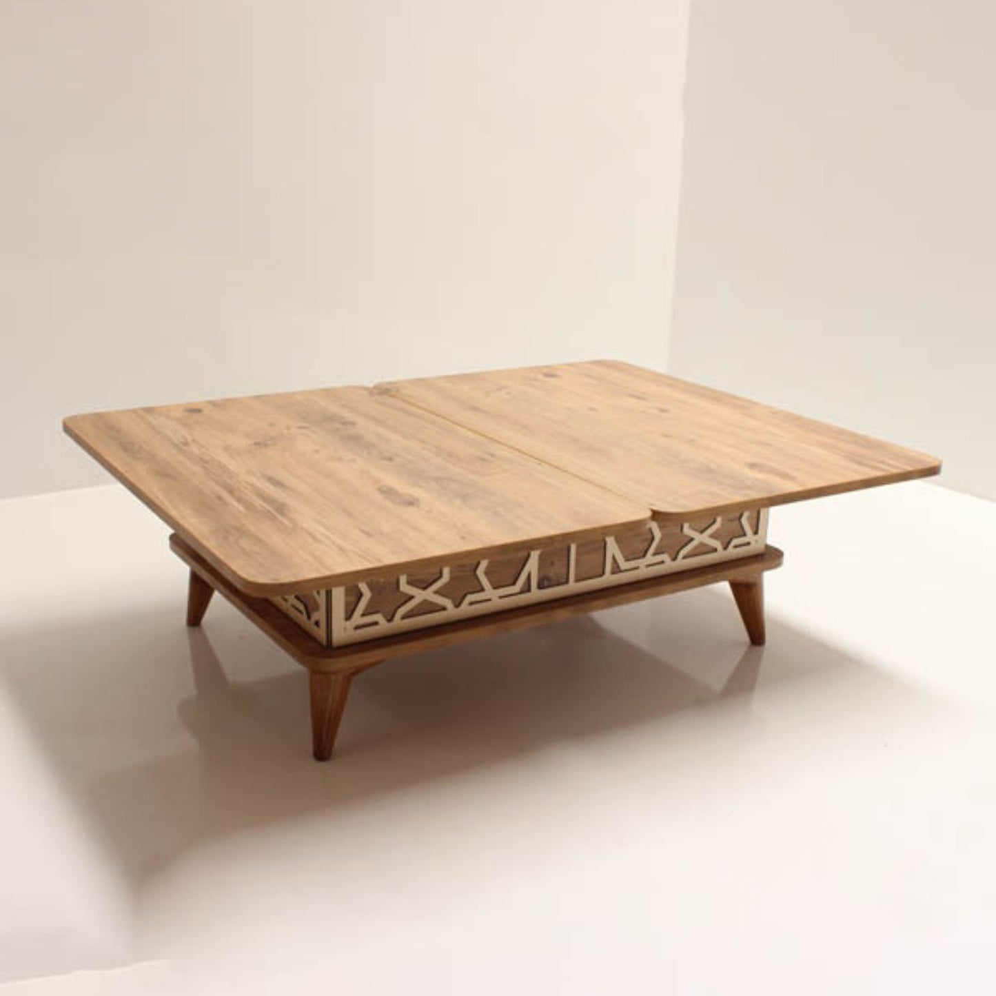 Τραπεζάκι Σαλονιού Pine 90 x 60 x 38 εκ GR331KVN1121