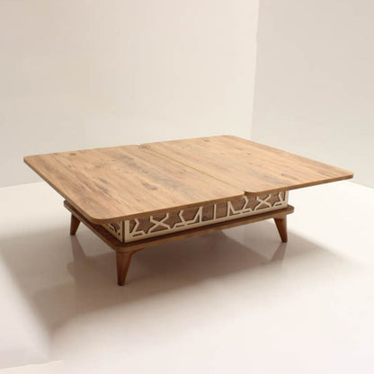 Τραπεζάκι Σαλονιού Pine 90 x 60 x 38 εκ GR331KVN1121