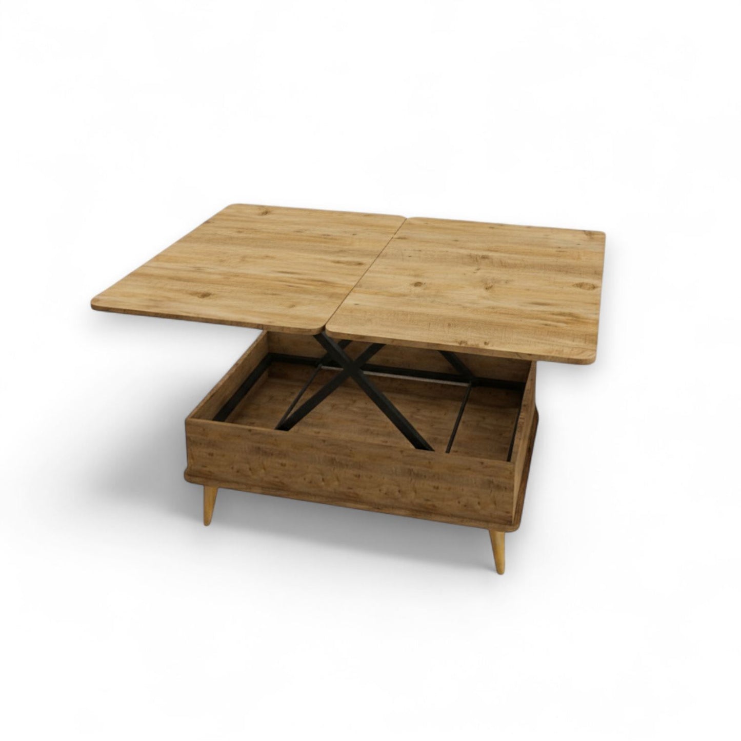 Τραπεζάκι Σαλονιού Pine 90 x 60 x 38 εκ GR331KVN1123