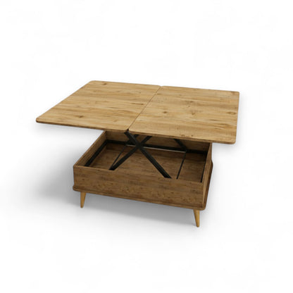 Τραπεζάκι Σαλονιού Pine 90 x 60 x 38 εκ GR331KVN1123