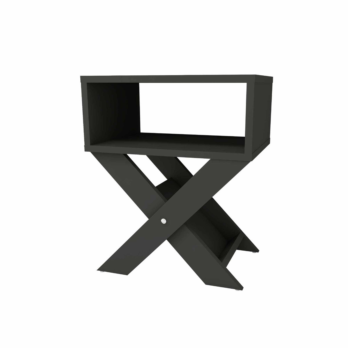Κομοδίνο 43x33x56 Ανθρακί 340DWL1114