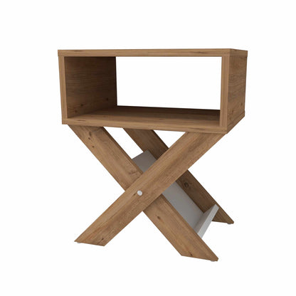 Κομοδίνο 43x33x56 Καφέ 340DWL1116