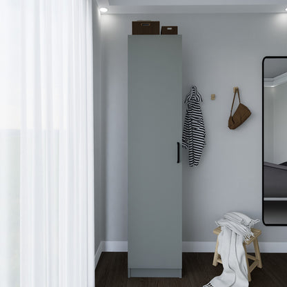 Ντουλάπα 40x182x47 εκ Γκρι 350MWD1113