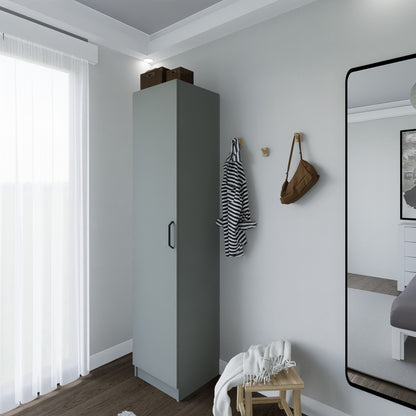 Ντουλάπα 40x182x47 εκ Γκρι 350MWD1113