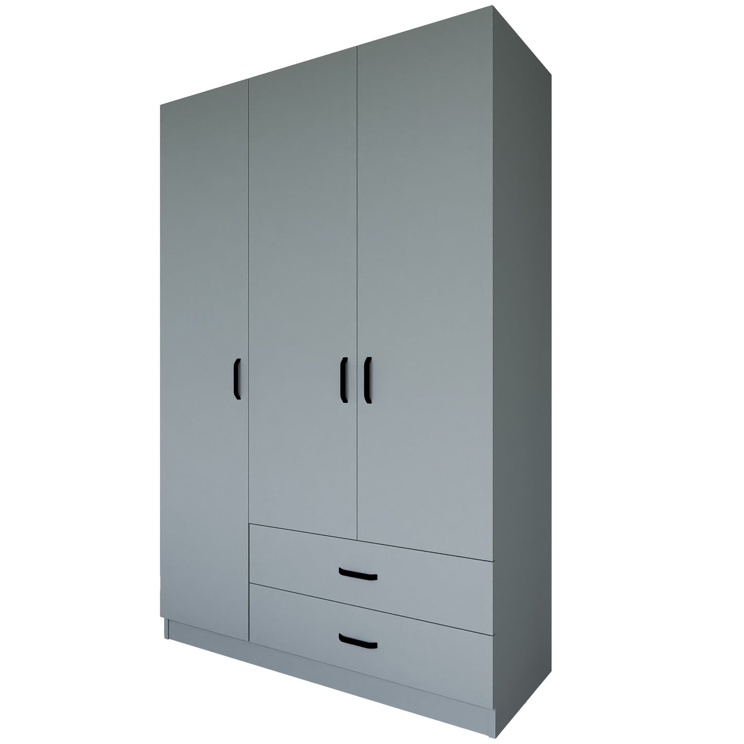 Ντουλάπα 120x181x45 εκ Γκρι 350MWD1116