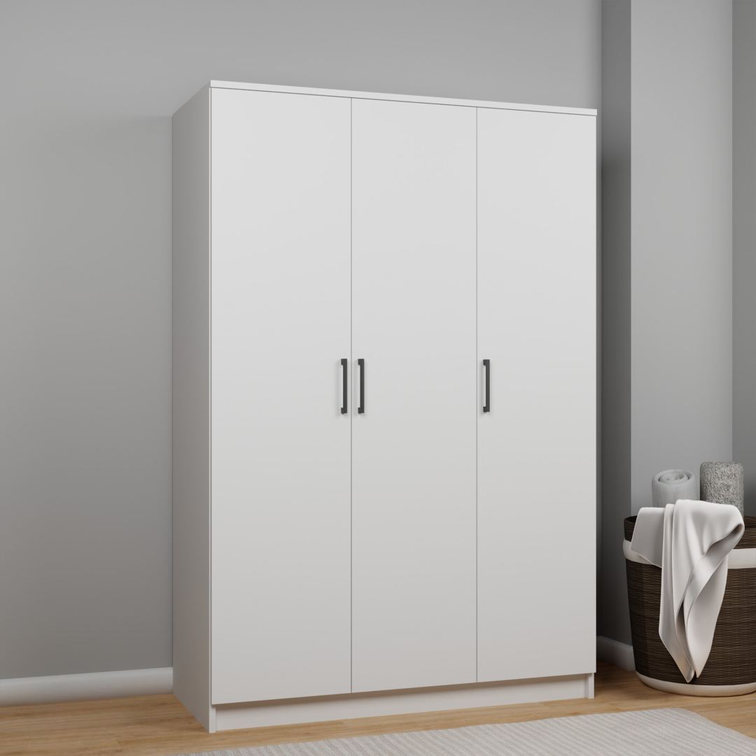 Ντουλάπα 120x180x51.8 εκ Λευκό 350MWD1140