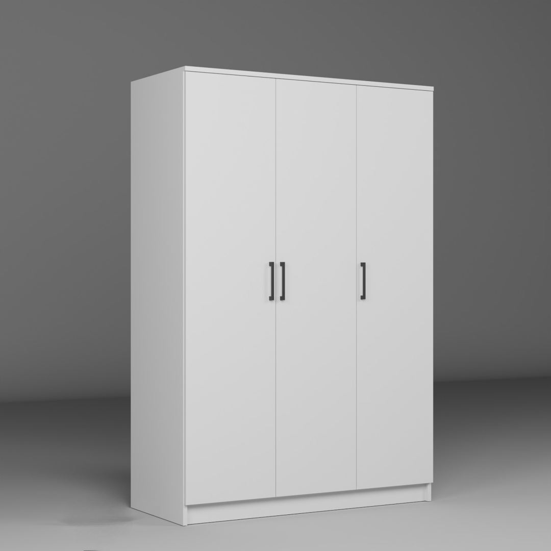 Ντουλάπα 120x180x51.8 εκ Λευκό 350MWD1140