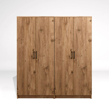 Ντουλάπα 160x180x51.8 εκ Πεύκο Atlantic 350MWD1144
