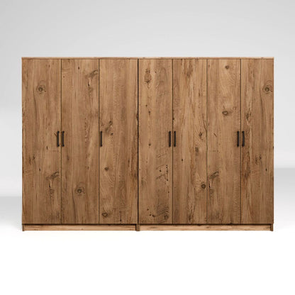 Ντουλάπα 280x180x51.8 εκ Πεύκο Atlantic 350MWD1159