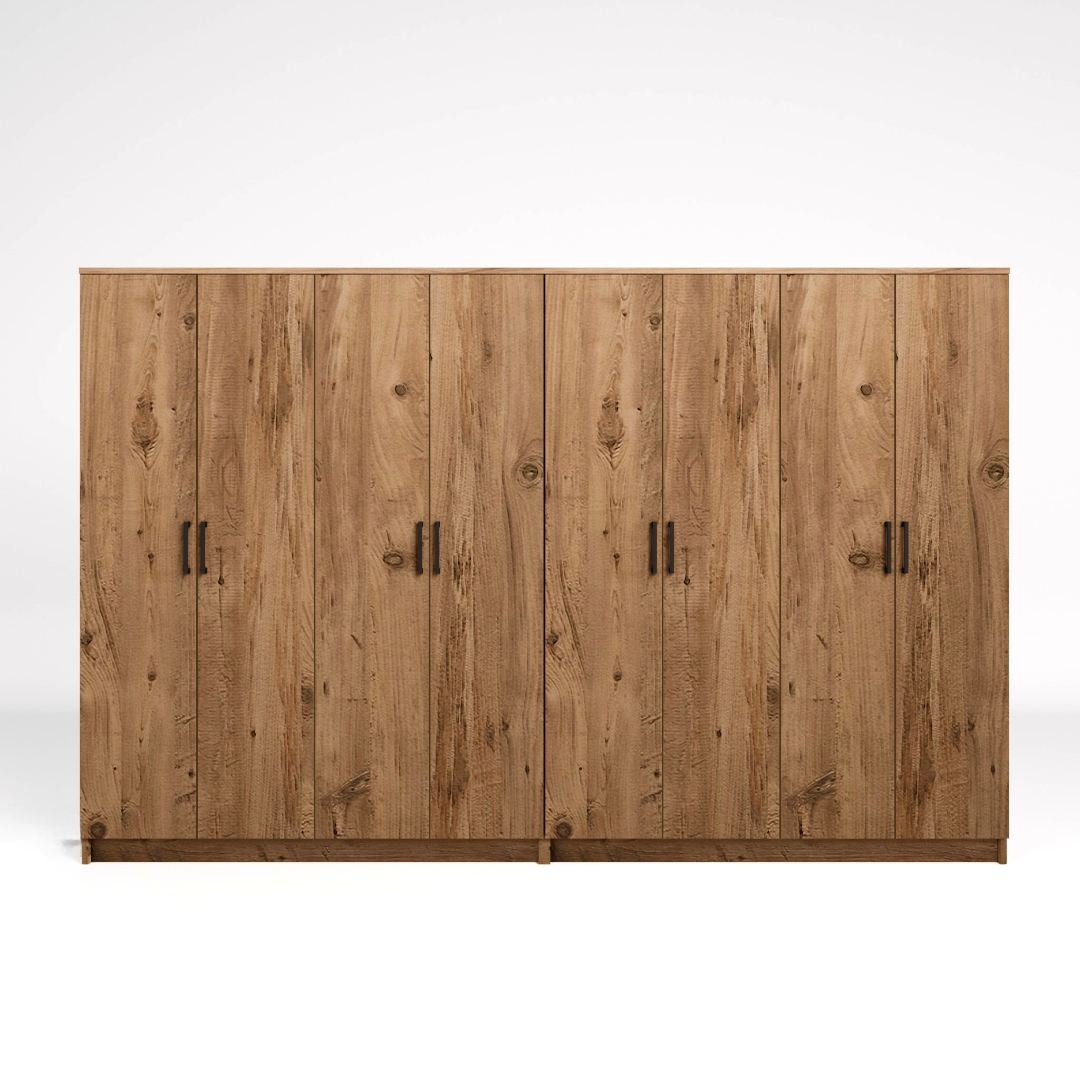 Ντουλάπα 280x180x51.8 εκ Πεύκο Atlantic 350MWD1160