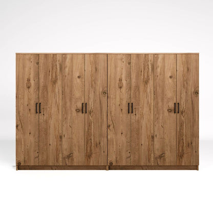 Ντουλάπα 280x180x51.8 εκ Πεύκο Atlantic 350MWD1160