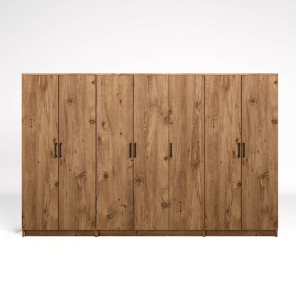 Ντουλάπα 280x180x51.8 εκ Πεύκο Atlantic 350MWD1162