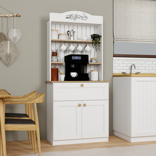 Ράφι Κουζίνας Βοηθητικό Ντουλάπι Βάση Καφέ