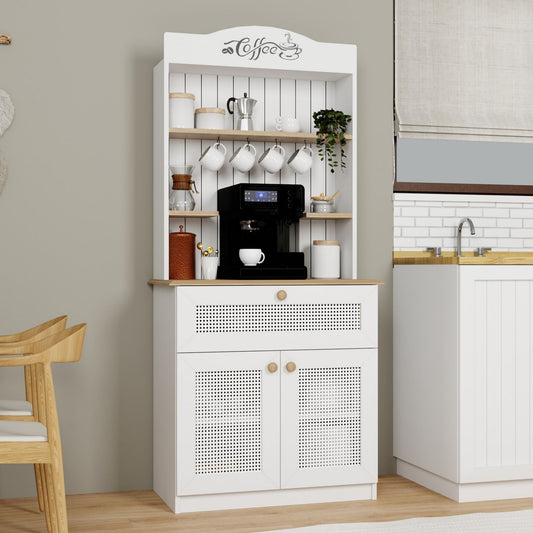 Ράφι Κουζίνας Βοηθητικό Ντουλάπι Βάση Καφέ Κουζίνας