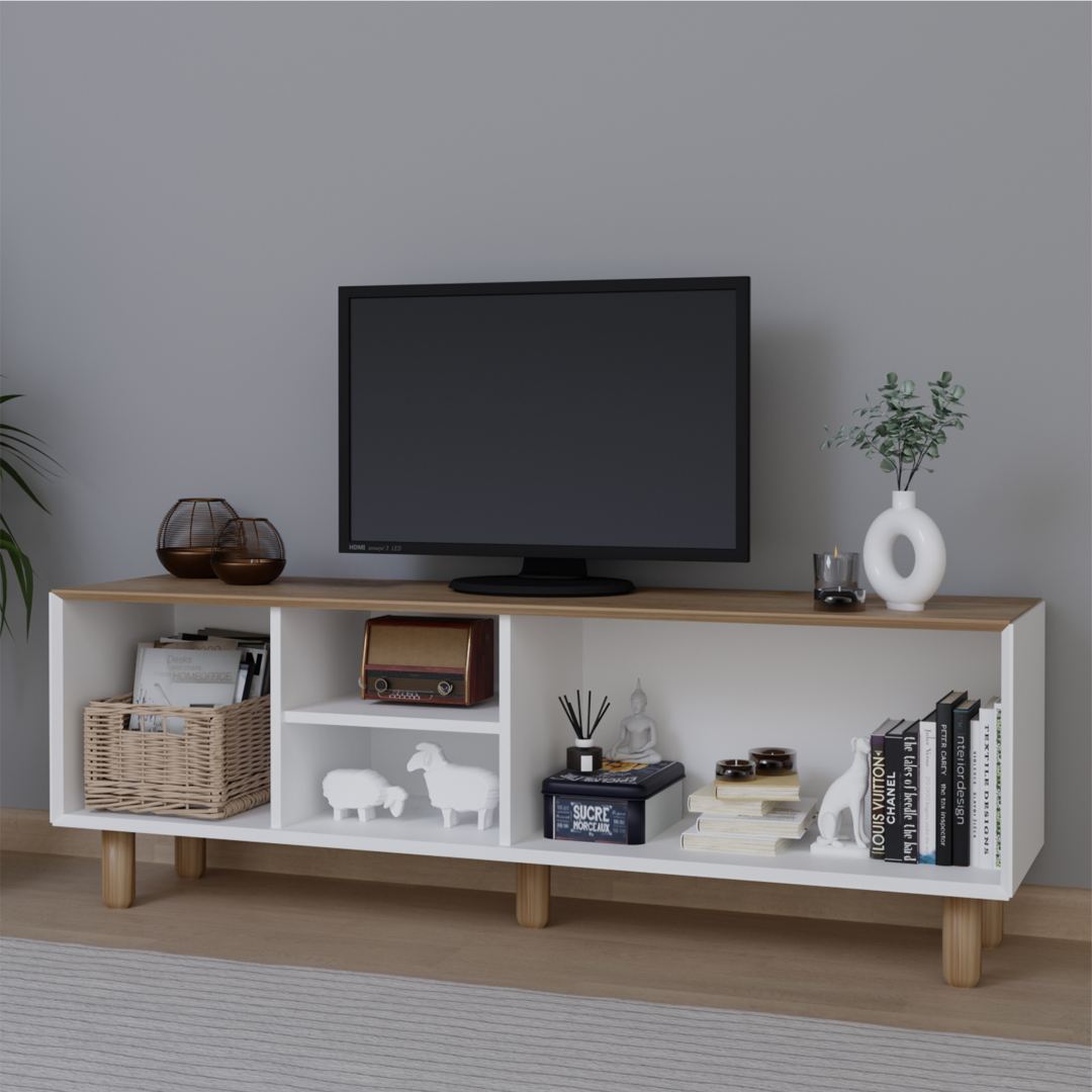 Έπιπλο Τηλεόρασης TV Βάση Σύνθεση Garden Δρυς | 350MWD1702