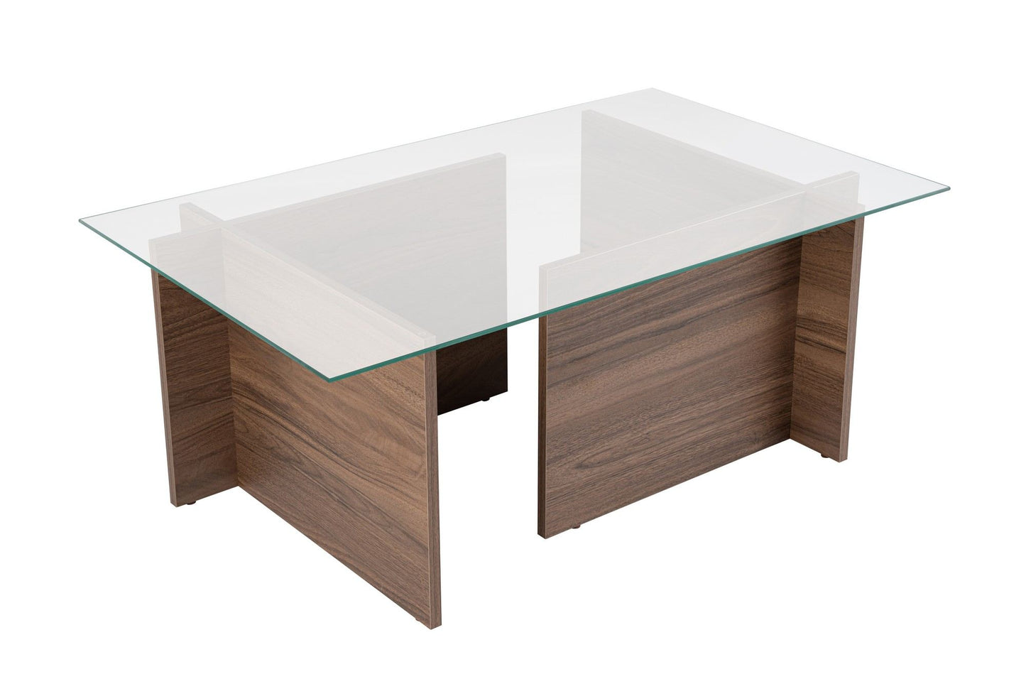 Τραπεζάκι Σαλονιού Venezia Καρυδί 105 x 65 x 40 εκ GR353NRD1101