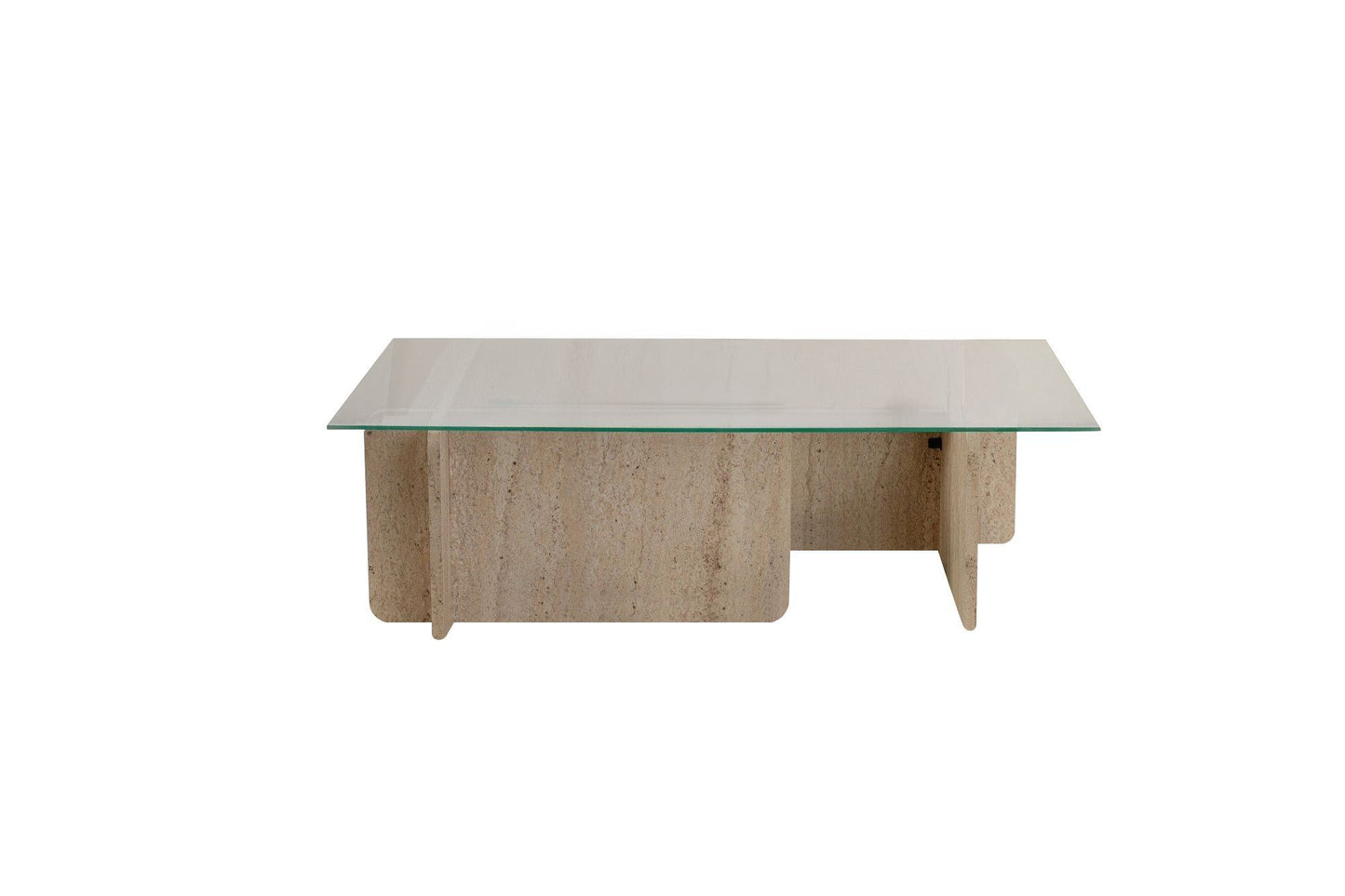 Τραπεζάκι Σαλονιού Travertine 105 x 65 x 30 εκ GR353NRD1110