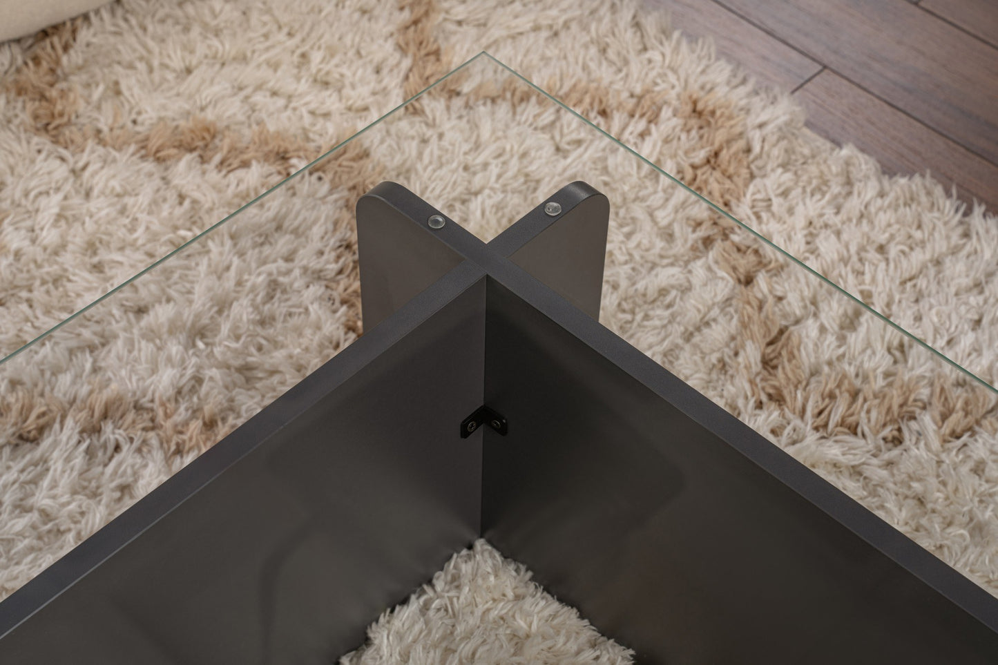 Τραπεζάκι Σαλονιού Τραπέζι Καθιστικού με Γυαλί 105x30x65 εκ σε 7 Χρωματισμούς 353NRD1112