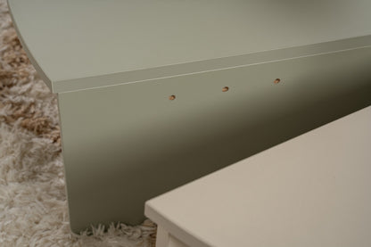 Τραπεζάκι Σαλονιού Ash Πράσινο - Ψαμμίτης 90 x 60 x 30 εκ GR353NRD1118