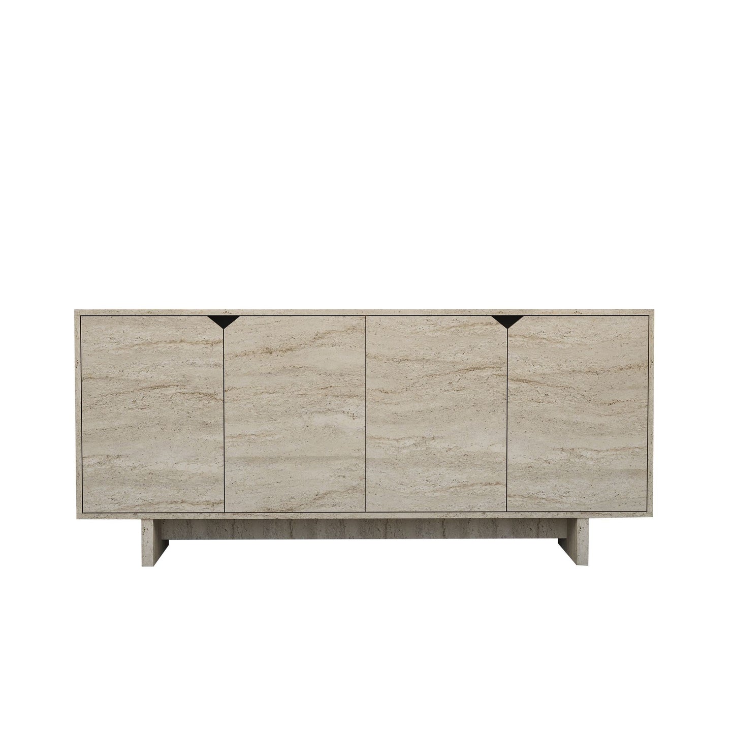 Μπουφές Τραβερτίνη 180x40x80,6cm | 360ALE1111
