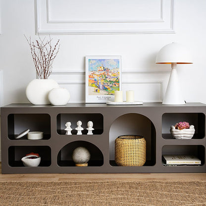 Έπιπλο Τηλεόρασης Χαμηλός Μπουφές 160x51x38 εκ Κονσόλα Νησιώτικο Στύλ σε 2 χρώματα 125GLN1225