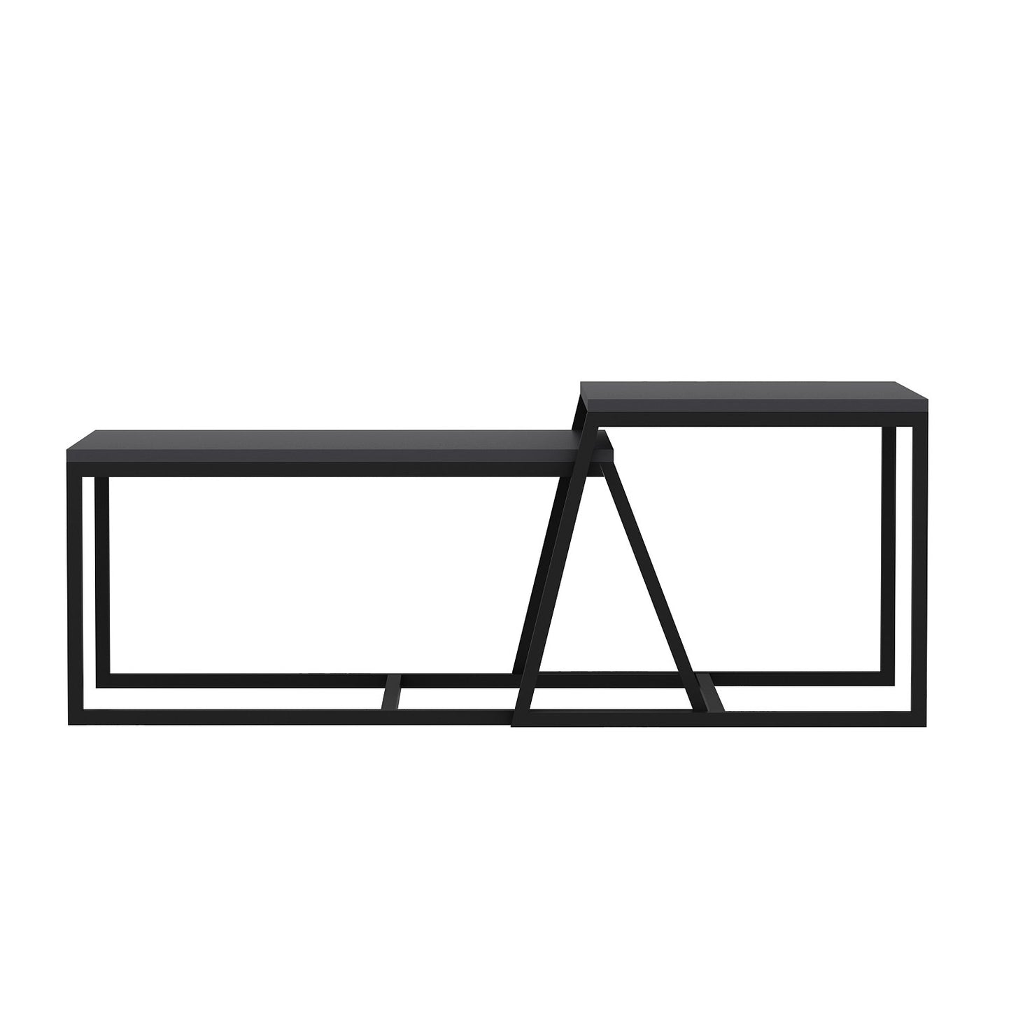 Τραπεζάκι Σαλονιού Ανθρακί 75 x 50 x 38 εκ GR382NRC1203