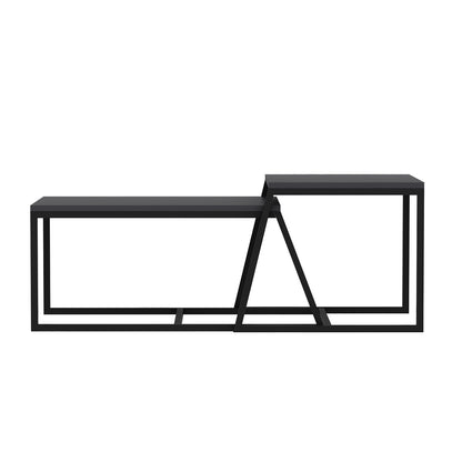 Τραπεζάκι Σαλονιού Ανθρακί 75 x 50 x 38 εκ GR382NRC1203