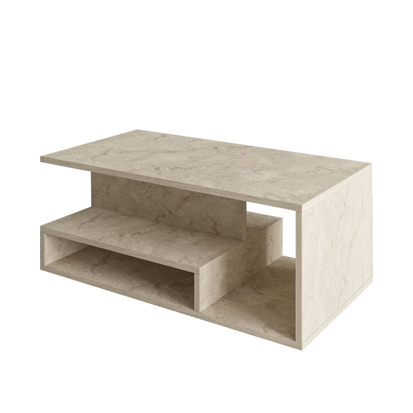 Τραπεζάκι Σαλονιού Travertine 90 x 44,8 x 35 εκ GR382NRC1220