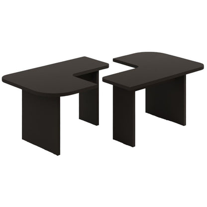 Τραπεζάκι Σαλονιού Set Ανθρακί 90 x 45 x 35 εκ GR382NRC1238