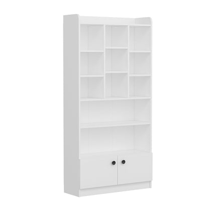 Βιβλιοθήκη 90 × 30 × 180 εκ. Λευκό GR382NRC1303