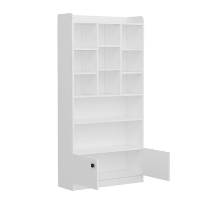 Βιβλιοθήκη 90 × 30 × 180 εκ. Λευκό GR382NRC1303