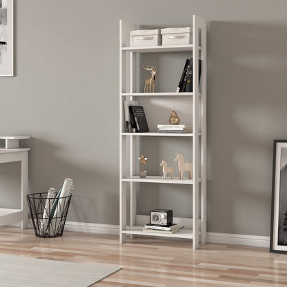 Βιβλιοθήκη 64 × 30 × 180 εκ. Λευκό GR382NRC1305