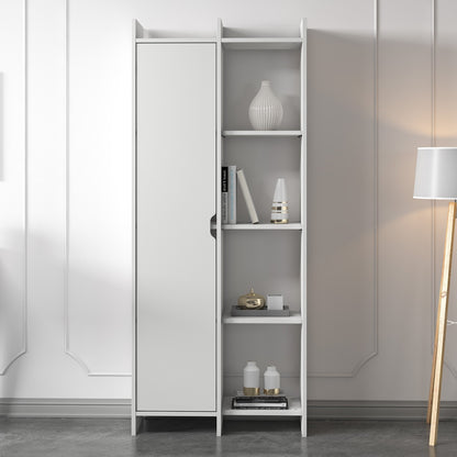 Βιβλιοθήκη 70 × 30 × 180 εκ. Λευκό GR382NRC1308