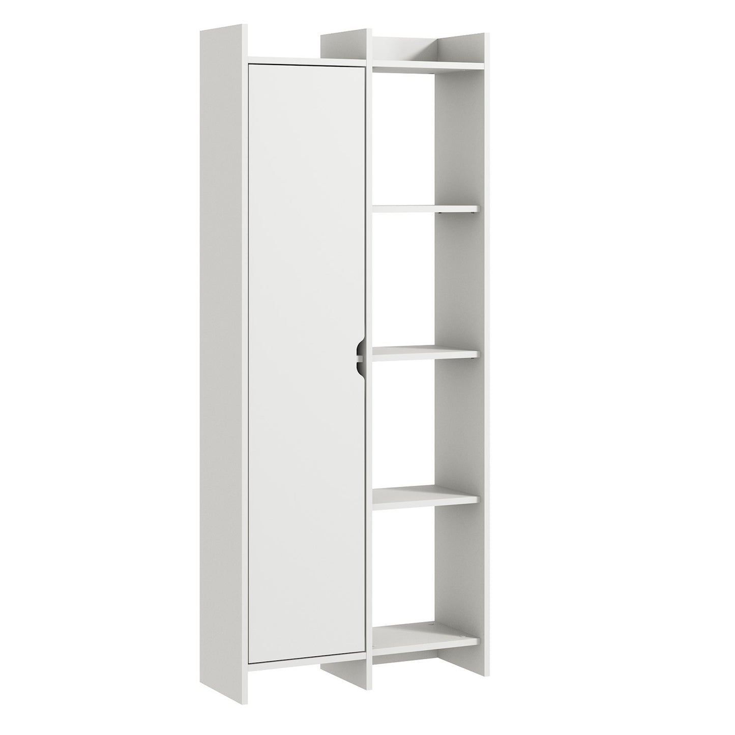 Βιβλιοθήκη 70 × 30 × 180 εκ. Λευκό GR382NRC1308