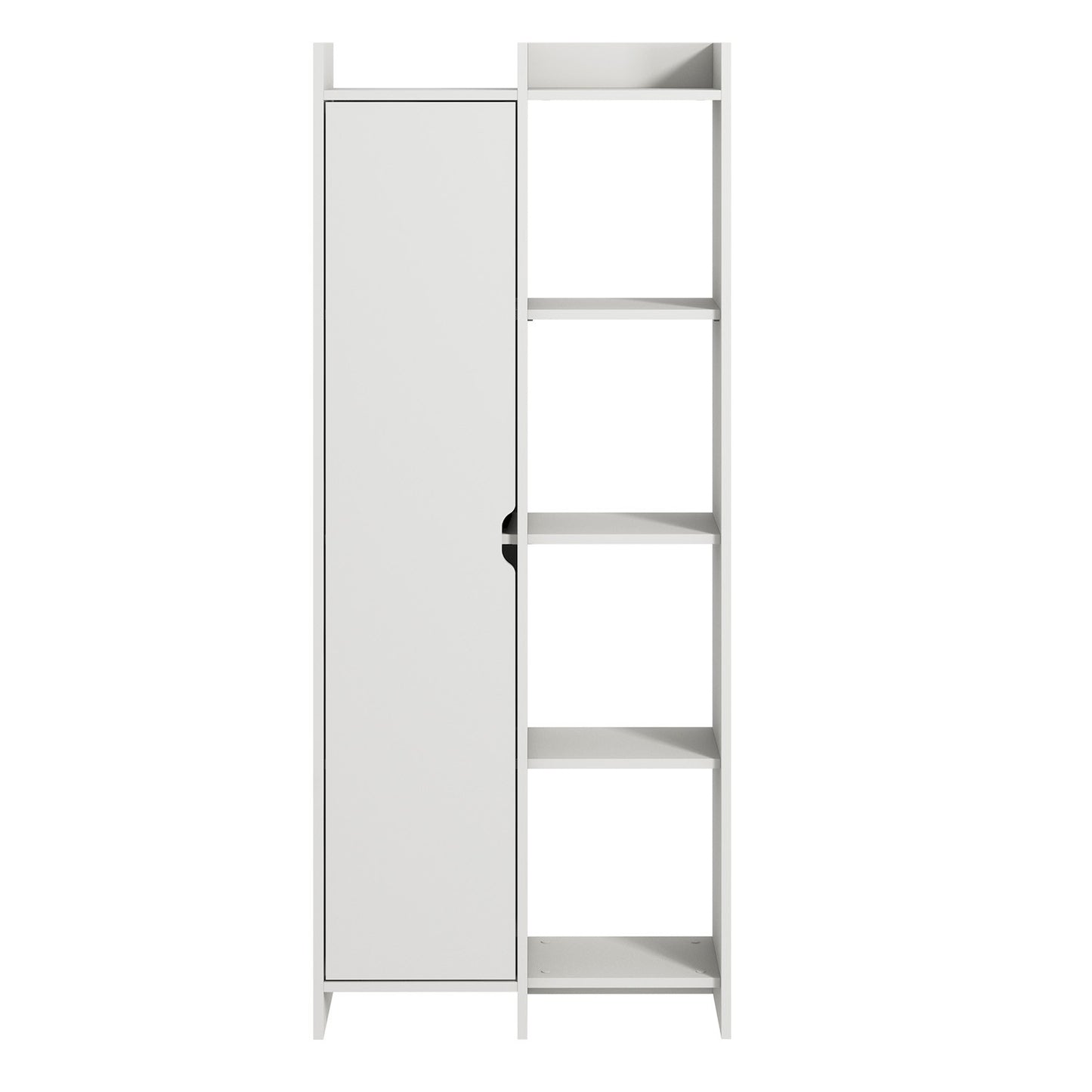 Βιβλιοθήκη 70 × 30 × 180 εκ. Λευκό GR382NRC1308