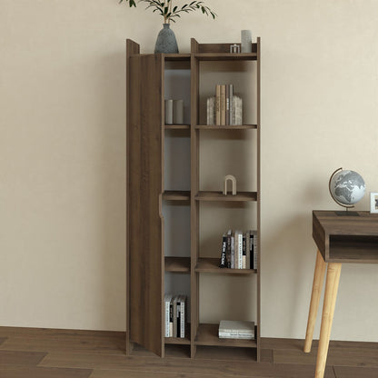 Βιβλιοθήκη 70 × 30 × 180 εκ. Antique Καρυδί GR382NRC1309