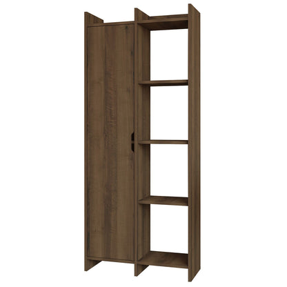 Βιβλιοθήκη 70 × 30 × 180 εκ. Antique Καρυδί GR382NRC1309