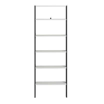 Βιβλιοθήκη 61 × 25 × 180 εκ. Ανθρακί Λευκό GR382NRC1319