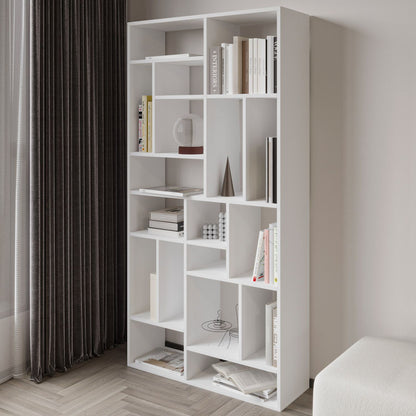 Βιβλιοθήκη 90 × 30 × 180 εκ. Λευκό GR382NRC1322