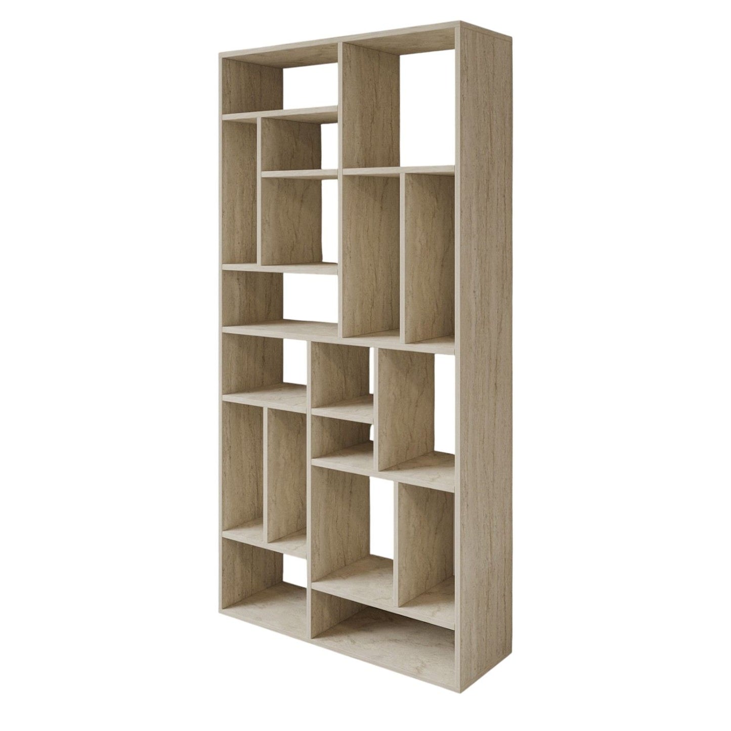 Βιβλιοθήκη 90 × 30 × 180 εκ. Travertine GR382NRC1324