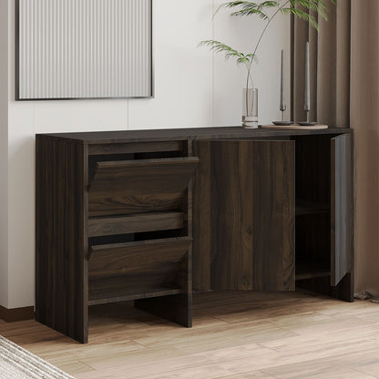 Μπουφές Καρυδί 130x44x81,8cm | 382NRC1611