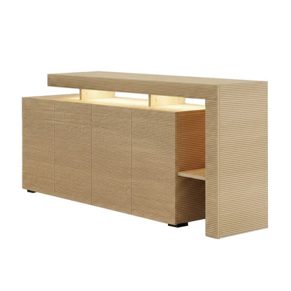Κονσόλα Μπουφές 170x80x35 εκ Ζεστή Δρυς / Δρυς Sapphire 382NRC1622