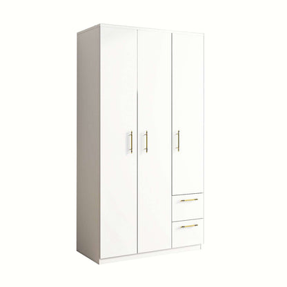Ντουλάπα 90x171.8x45 εκ Λευκό 382NRC2203