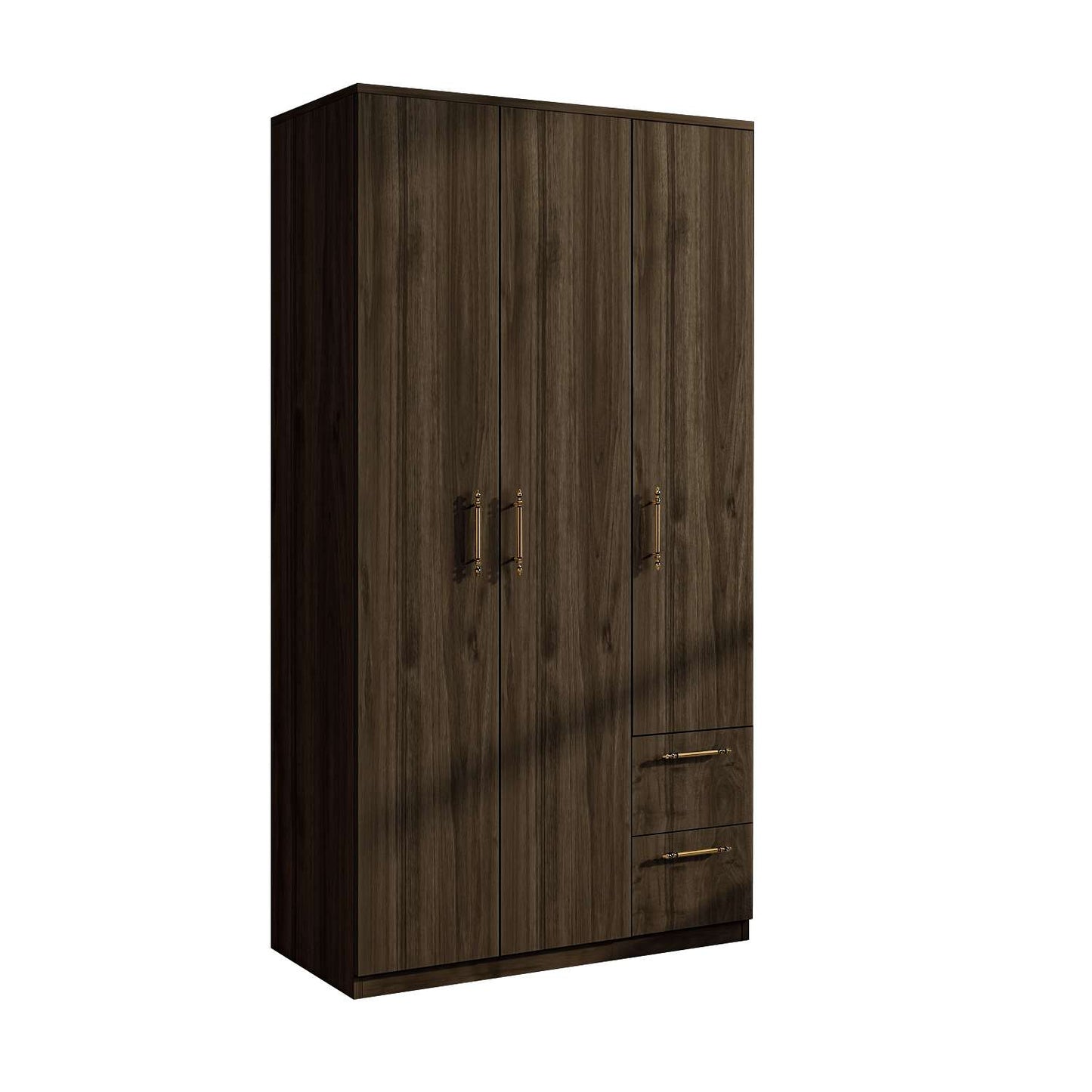Ντουλάπα 90x171.8x45 εκ Καρυδί 382NRC2204