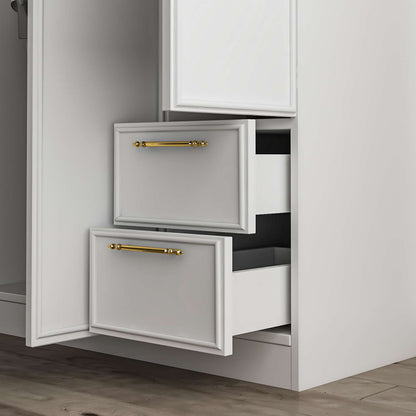 Ντουλάπα 90x171.8x45 εκ Λευκό 382NRC2205