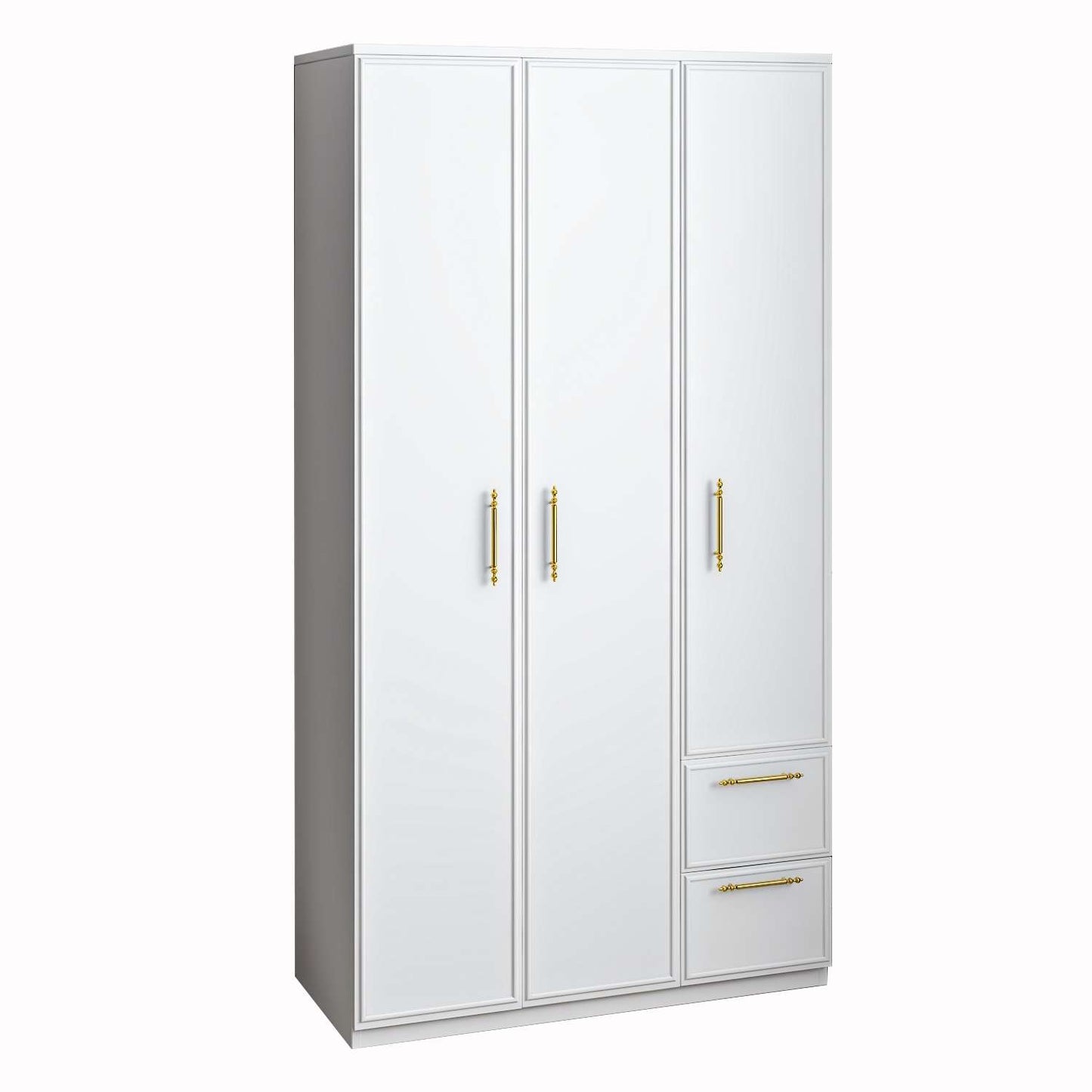 Ντουλάπα 90x171.8x45 εκ Λευκό 382NRC2205